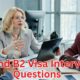 B1 and B2 visa interview questions