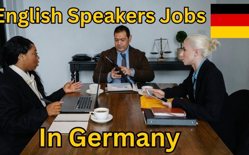 English speakers jobs in Germany